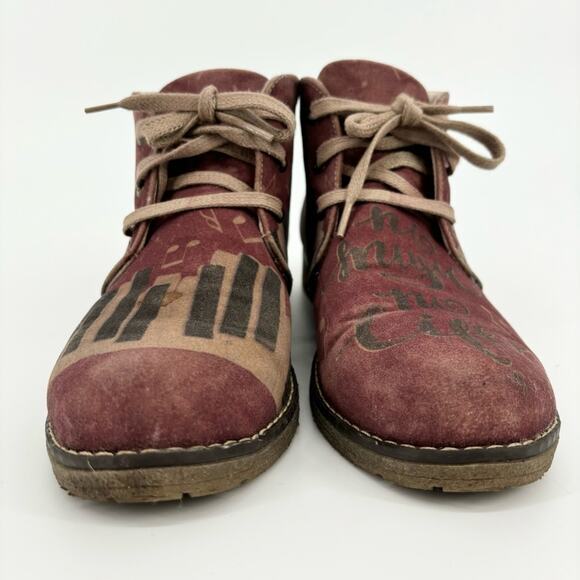 Goby Ankle‎ Boots Size 8.5 Piano Keyboard Music - Picture 2 of 8